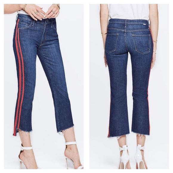 Mother Insider Crop Step Fray Size 24 - Picture 1 of 8